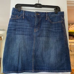 Denim skirt